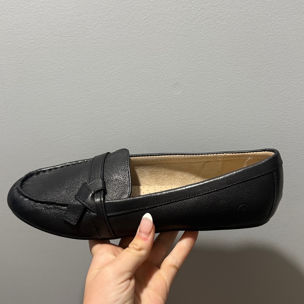 Women's Comfort Suede Leather Slip On Loafer Shoes - Picture 7 of 9